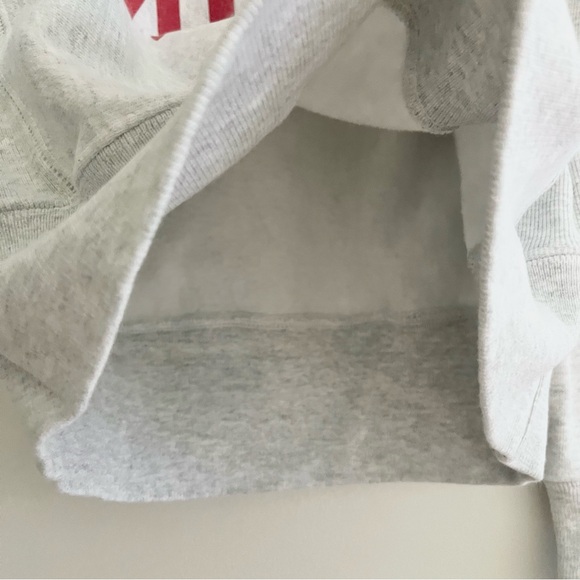 Champion UGA Reverse Weave Georgia Mom Sweatshirt Bulldogs Gray Maroon XS - Picture 5 of 9